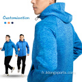 Hoodie de gymnase sportif des hommes en gros